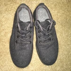 Allbirds Wool Runners Natural Black Womens 8 Merino Wool Comfort Athleisure Gorp